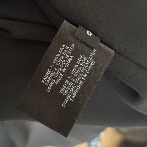 Proenza Schouler Silk Long Ruffle Raw Edge Hem Mock Neck A Line Maxi Dress - Picture 15 of 17